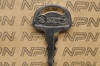 NOS Suzuki Motorcycle Ignition Lock Double Groove Key # 209