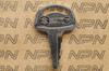 NOS Suzuki Motorcycle Ignition Lock Double Groove Key # 230