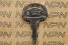 NOS Suzuki Motorcycle Ignition Lock Double Groove Key # 231