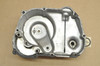 Vtg OEM Honda C100 C102 C105 T Right Crankcase Clutch Cover & Dipstick 11330-001-100