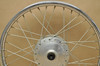 Vtg OEM Honda CA102 C102 C105 T CA105T Front Wheel Rim Hub Spoke 44601-011-000