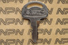 NOS Suzuki Motorcycle Ignition Lock Double Groove Key # 351