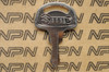 NOS Suzuki Motorcycle Ignition Lock Double Groove Key # 355