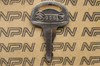 NOS Suzuki Motorcycle Ignition Lock Double Groove  Key # 356
