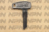 NOS Kawasaki Ignition Switch & Lock Blank Key # 1019 27008-1019