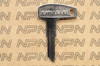 NOS Kawasaki Ignition Switch & Lock Blank Key # 1017 27008-1017