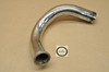 Vtg OEM Yamaha 1973-75 RD350 RD250 Right Exhaust Muffler Header Pipe 278-14621-00