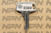 NOS Suzuki Motorcycle Ignition Lock Triple Groove Key # 2315