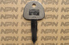 NOS Suzuki Motorcycle Ignition Lock Curtis Blank Key # SU7