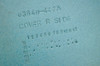 Vtg OEM Honda 1981 CM400 A Battery Right Side Cover Candy Blue 83600-448-630 ZB