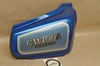 Vtg OEM Honda 1981 CM400 A Battery Right Side Cover Candy Blue 83600-448-630 ZB