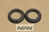 Vtg OEM Honda CB350 CB400 CB450 CL350 CM400 CM450 Fork Rubber Qty2 51622-317-700