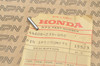 NOS Honda SL350 K0 Speedometer Gear Pinion Pin 44808-235-000