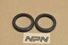 Vtg OEM Honda CB450 CM400 CM450 Upper Fork Ear Rubber Qty2 51601-447-000