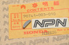 NOS Honda ATC200 CT70 FL250 TRX90 XL200 XR70 Z50 Woodruff Key 90741-003-010