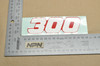 NOS Honda 1991-93 TRX300 FW Fourtrax Side Emblem Decal Sticker 87121-HC5-970 ZB