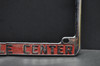 Vintage San Leandro Cycle Center License Plate Frame Diecast CA Motorcycle Dealer