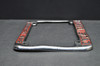Vintage San Leandro Cycle Center License Plate Frame Diecast CA Motorcycle Dealer