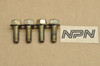 Vtg OEM Honda CB450 CM450 CR125 CX500 CX650 VF500 XR200 Bolt 8x20 Qty4 95700-08020-08