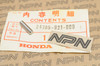 NOS Honda B75 Outboard Engine Shift Lever Pin 24705-921-000