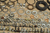 Vtg OEM Honda 1981 CM400 A Screw Bolt Washer Nut Collar Cap Rubber Hardware Lot