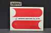 Vintage NOS 1962-69 Honda C100 CA100 Cub C102 CA102 Super Cub Owners Manual