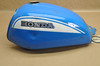 Vintage OEM Honda SL70 K0 Gas Fuel Tank Aquarius Blue 17500-118-000 EL