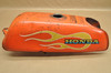 Vintage OEM Honda 1973 ATC70 Gas Fuel Tank Daytona Orange & Flames 17510-937-000 BB