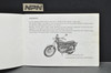 Vintage 1973-74 Yamaha TX650 Motorcycle Owners Manual