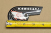 Vtg OEM Kawasaki 90 SS SS90 GA2 J1 F1 River Mark Flag Left Gas Tank Badge Emblem 56013-003
