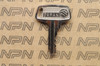 NOS Suzuki Motorcycle Double Groove Ignition Lock Key # 1335