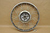 Vtg OEM Honda CL125 A SS125 A Front Wheel Rim Hub Spoke Assembly 44701-243-000