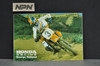 Vintage Honda Racing George Holland Motorcycle Sticker Postcard CR125 R CR250 R