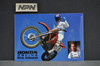 Vintage Honda Racing Rick Johnson Motocross Sticker Postcard CR250 R CR500 R