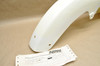 NOS Honda C110 CA110 White Plastic Front Fender Mud Guard 61100-011-000 A
