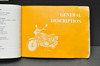 Vintage 1970-1971 Honda CB750 K1 Motorcycle Owners Manual OEM