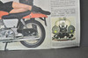 Vintage 1970s Norton Commando 750 Motorcycle Brochure Dealer Spec Sheet NOS OEM