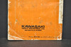 Vintage 1974 Kawasaki 900 Z1 A Owners Manual 99997-808