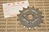 NOS Honda 1978-80 CR250 R Elsinore Front Drive Chain Sprocket 15T 23803-430-000