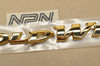 NOS Honda 1998-2000 GL1500 Gold Wing Side Cover Badge Emblem B * AS IS *83606-MAM-A81
