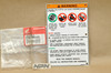 NOS Honda TRX250 TRX300 TRX350 Fourtrax Caution Warning Label 87504-HM5-A10