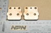 NEW OEM Honda TRX420 FE TRX420FM TRX420TE TRX420TM Caliper Pad Set 06435-HP5-602
