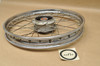 Vtg OEM Honda MR50 NA50 NC50 Front Wheel Rim & Hub 42701-147-710 , 44601-131-000