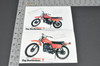 Vintage Suzuki DS80 T DS100 T Motorcycle Dealer Brochure 1980 NOS Dealer Stamp
