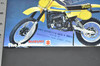 VTG Suzuki RM250 T RM400 T Motorcycle Dealer Brochure 1980 NOS Dealer Stamp