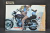 Vintage Suzuki GS750 E GS750 L Motorcycle Dealer Brochure 1980 NOS Dealer Stamp