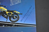 Vintage Suzuki JR50 RM50 Motorcycle Dealer Brochure 1980 NOS Dealer Stamp