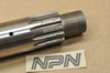 NOS Yamaha 1974 DT360 Transmission Main Axle Shaft 15T 445-17411-00