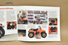 Vintage NOS 1984 Suzuki LT50 E Quadrunner Brochure Bobs Motorcycle Dealer Stamp