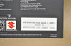 Vintage NOS 1985 Suzuki GS700 E GS700 ES Brochure OEM Dealer Stamp Specs NEW